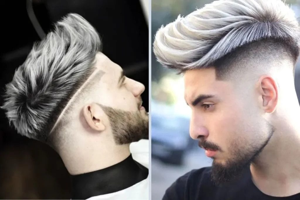 como fazer luzes no cabelo masculino